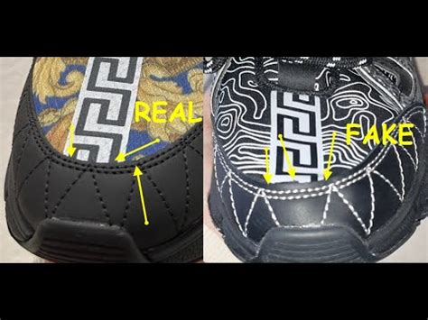 versace trigreca real vs fake|Versace shoes authenticity.